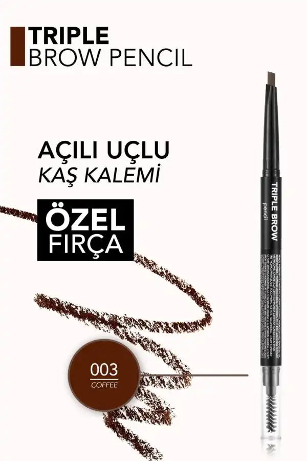 Flormar%20Triple%20Brow%203’ü%201%20Arada%20Kremsi%20Dokulu%20Kaş%20Makyaj%20Kalemi%20003