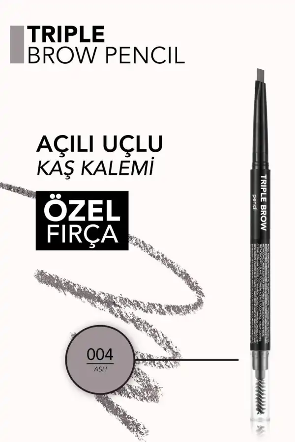 Flormar%20Triple%20Brow%203’ü%201%20Arada%20Kremsi%20Dokulu%20Kaş%20Makyaj%20Kalemi%20004