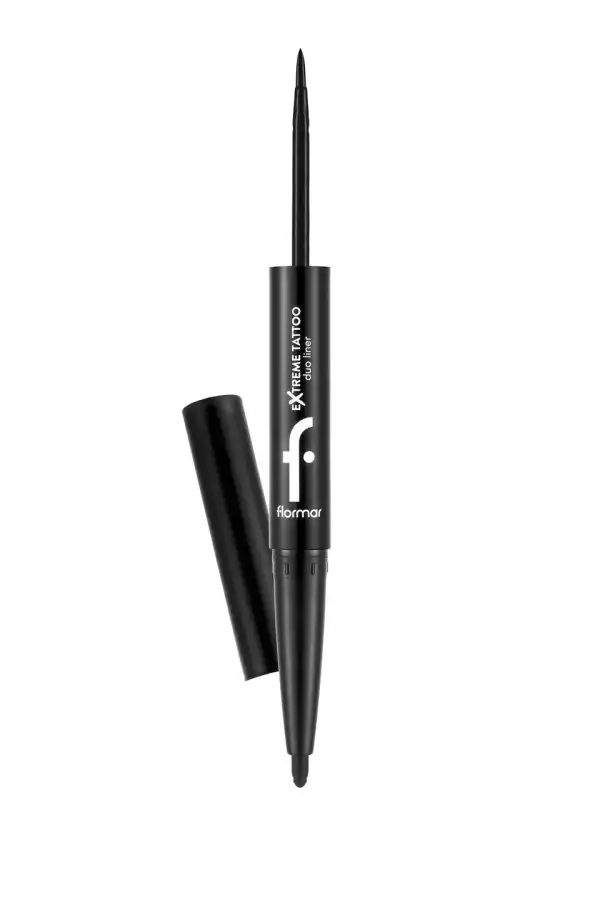 Flormar%20Extreme%20Tattoo%20Duo%202’si%201%20Arada%20Keçe%20Uçlu%20Eyeliner%20&%20Jel%20Göz%20Kalemi