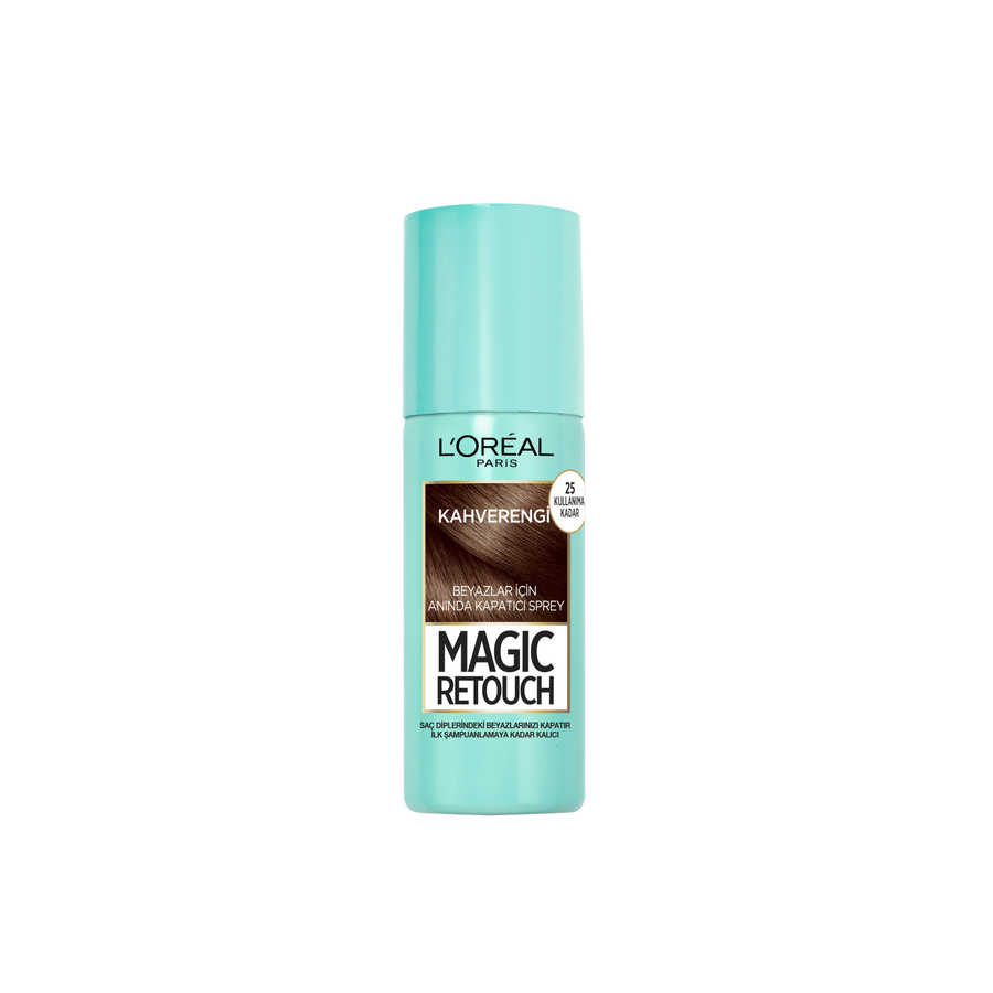 L’Oréal%20Paris%20Magic%20Retouch%20Beyazlar%20için%20Anında%20Kapatıcı%20Sprey%20Kahverengi%2075%20ml