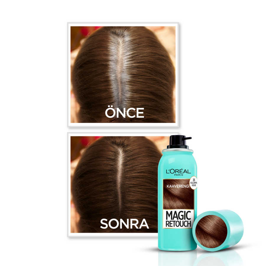 L’Oréal%20Paris%20Magic%20Retouch%20Beyazlar%20için%20Anında%20Kapatıcı%20Sprey%20Kahverengi%2075%20ml