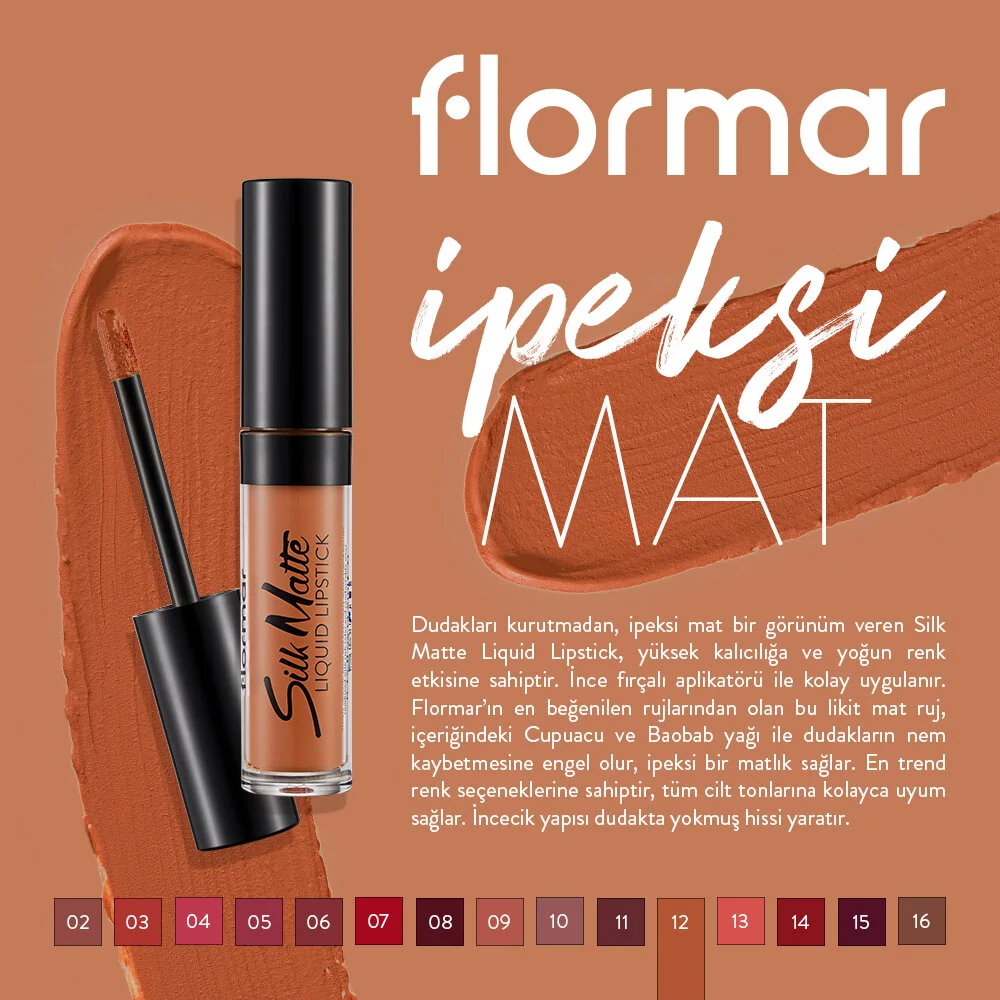 Flormar%20Silk%20Matte%20Liquid%20Lipstick%20012%20Terracotta