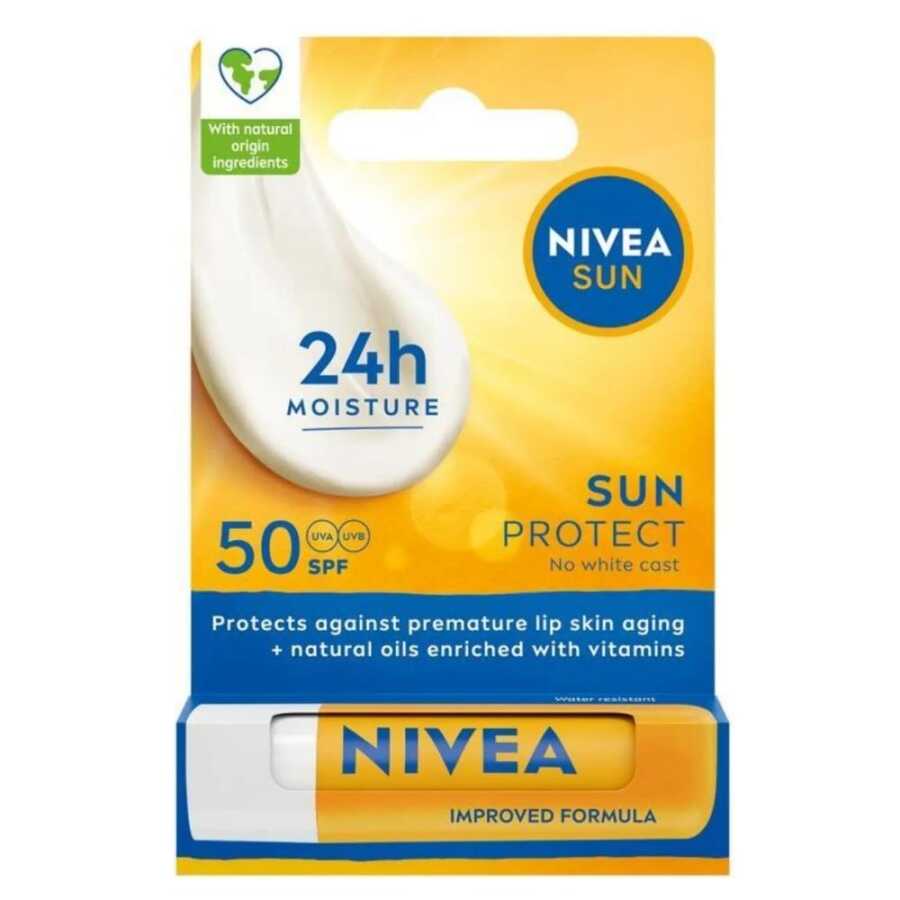 Nivea%20Yüksek%20Güneş%20Korumalı%20SPF50+%20Dudak%20Bakım%20Kremi