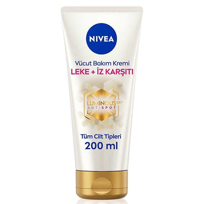 Nivea%20Luminous630%20Leke%20ve%20İz%20Karşıtı%20Vücut%20Bakım%20Kremi%20200%20ml