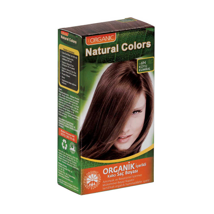 Natural%20Colors%20Organik%20İçerikli%20Saç%20Boyası%206N%20Koyu%20Kumral