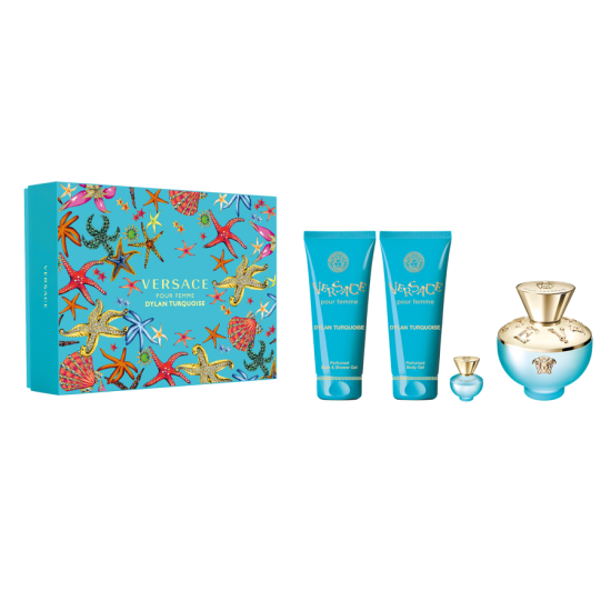 Versace Dylan Turquoise Pour Femme Edt 100 ml Set