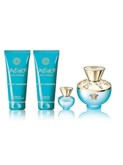 Versace Dylan Turquoise Pour Femme Edt 100 ml Set