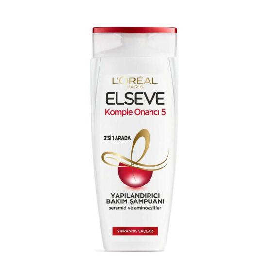 Elseve Komple Onarıcı 5 2si1 Arada Yapılandırıcı Bakım Şampuanı 360 ml