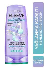 Elseve Hydra Hyaluronic Pure Salisilik Asit içeren Yağlanma Karşıtı Nemlendirici Saç Kremi 250 ml