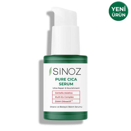 Sinoz Pure Cica Ultra Onarıcı ve Besleyici Bakım Serumu 30 ml