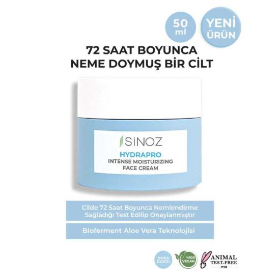 Sinoz Hydrapro Yoğun Nemlendirici Yüz Bakım Kremi 50ml