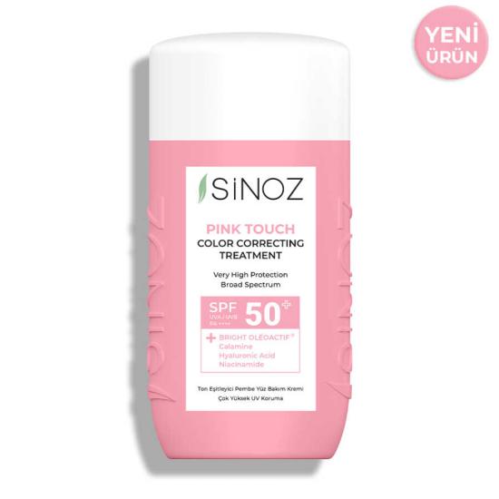 Pink Touch Anında Ton Eşitleyici Pembe Yüz Bakım Kremi Spf50 - Mineral Güneş Filtreleri 50 ml