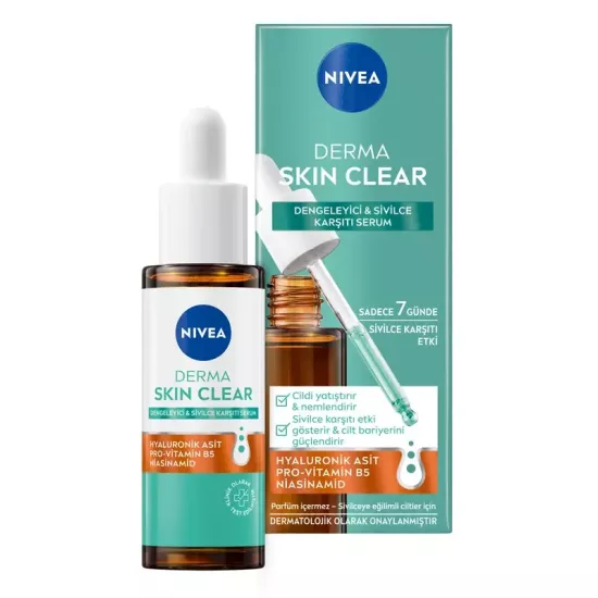 Nivea Derma Skin Clear Dengeleyici Sivilce Karşıtı Serum 30 ml