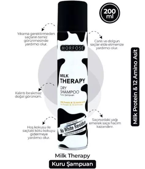 Morfose Milk Therapy Kuru Şampuan 200 ml