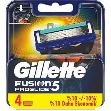 Gillette Fusion 5 Proglide Yedek Tıraş Bıçağı 4 Adet