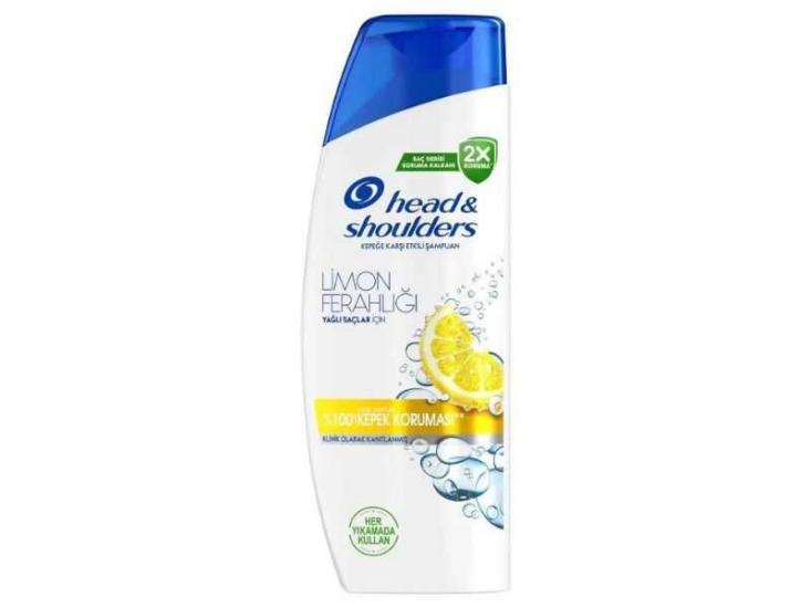 Head&Shoulders Limon Ferahlığı Yağlı Saçlar Şampuan 330 ml