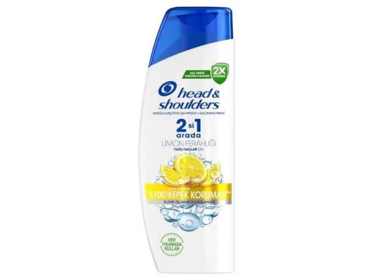 Head&Shoulders 2si1 Arada Limon Ferahlığı Şampuan 330 ml