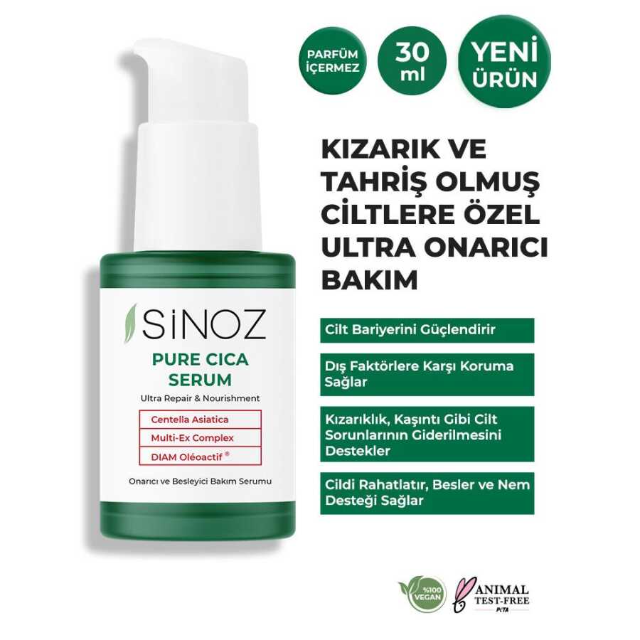 Sinoz%20Pure%20Cica%20Ultra%20Onarıcı%20ve%20Besleyici%20Bakım%20Serumu%2030%20ml