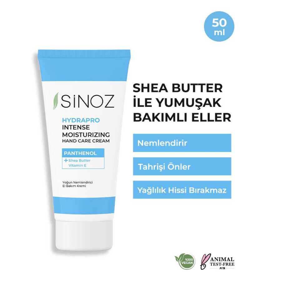 Sinoz%20Hydrapro%20Vitamin%20E%20Panthenol%20İçeren%20Yoğun%20Nemlendirici%20El%20Bakım%20Kremi%2050%20ml