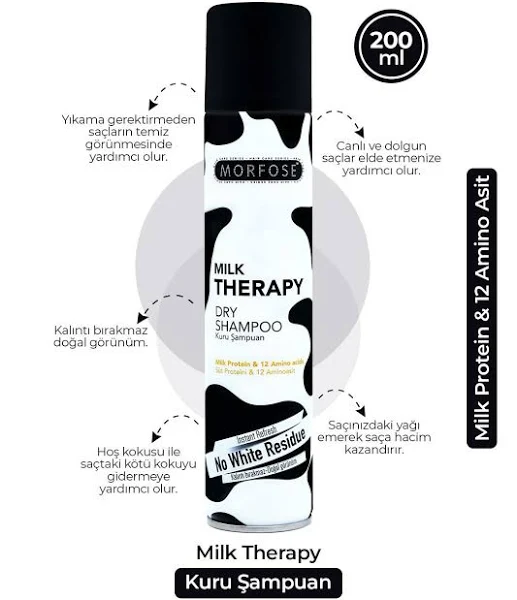 Morfose%20Milk%20Therapy%20Kuru%20Şampuan%20200%20ml