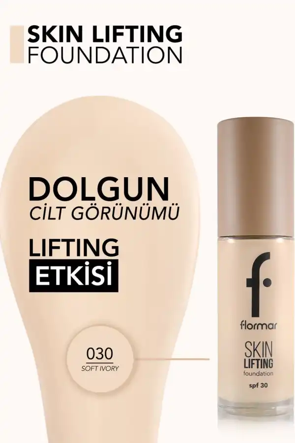 Flormar%20Skin%20Lifting%20Sıkılaştırıcı%20Bakım%20Yapan%20Kremsi%20Dokulu%20SPF%2030%20Fondöten%20030