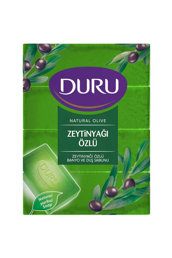 Duru%20Natural%20Olive%20Zeytinyağlı%204X150%20gr%20Sabun