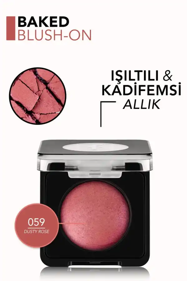 Flormar%20Baked%20Blush-On%20Yüksek%20Pigmentli%20&%20Doğal%20Işıltılı%20Fırınlanmış%20Allık%20059%20Dusty%20Rose